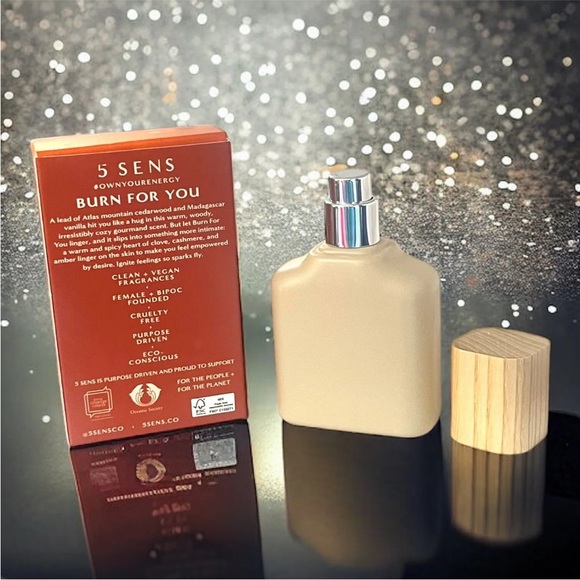5 SENS Burn for You Fragrance 1.0 fl oz 30 ml full size New In Box MSRP $65 - Picture 8 of 15
